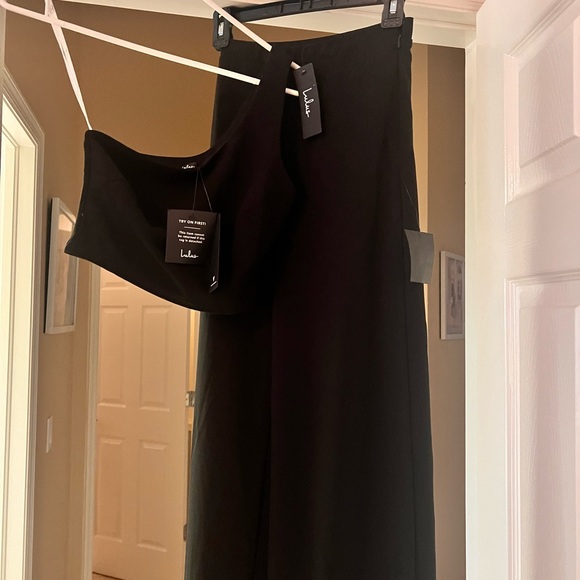 Lulu’s two piece black set- Amor and beyond NWT - Picture 7 of 7